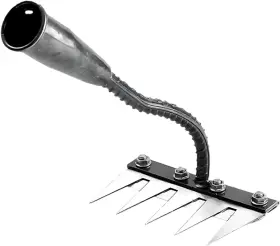 NUO2024091302131 ICHUANYI Carbon Steel Garden Weeding Rake