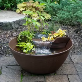 78325 POND Aquagarden Waterfall Container Water Garden Kit