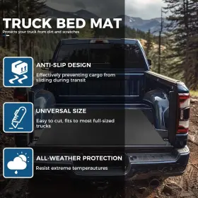 XJD-2 JDGG Utility Bed Mat Rubber Cargo Liner #3