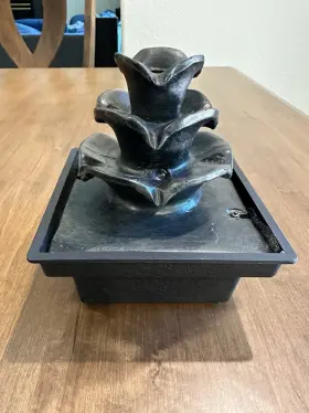 JZ-L24805 JUE ZHEN Mini Water Fountain Desktop Tabletop