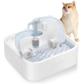 LH4006 LALAHOME Oxygen Riched Water Fountain Cats Drinking
