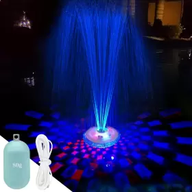 CT507 LANAQUA Floating Pool Fountain Underwater Light Spray