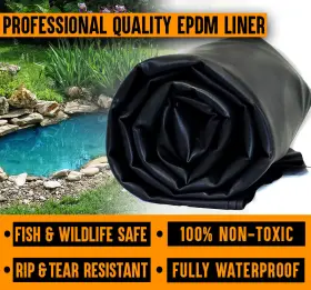 LG50X150-45 LIFEGUARD POND LINER Mil Epdm Rubber #2