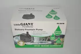 566611 LITTLE GIANT Watts Statuary Fountain Pump 566611 LITTLE GIANT Watts Statuary Fountain Pump
