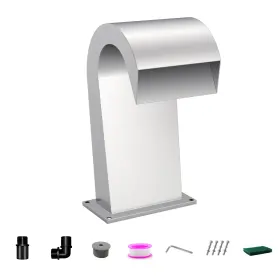 B0CXT24QBH LONGRUNNEW Waterfall Spillway Pool Fountain