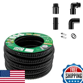 B0D46V59FK LONGRUNNEW Kink Flexible Pvc Pond Tubing Hose