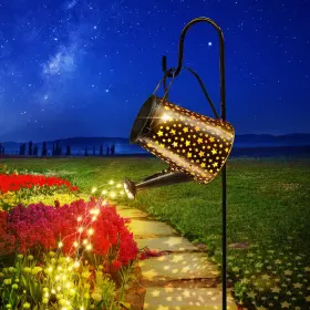 794969425065 LURESHINE Solar Watering Lights Garden Star Gar