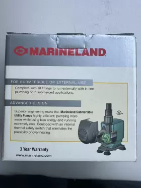 NJ4500 MARINELAND Maxi Jet Submersible Utility Pump #2