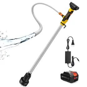 Batterypump MISTYJUNGLE Cordless Stick Water Transfer Pump Wi