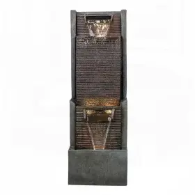 711181758344 MONADECOR Garden Tiered Fountain Led Lights