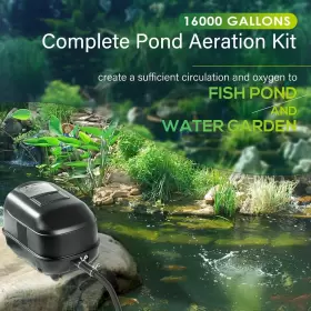 NOQP1698 NO-AUTO Crystalclear Koiair Pond Aeration Gallons #2