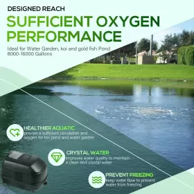 NOQP1698 NO-AUTO Crystalclear Koiair Pond Aeration Gallons #3