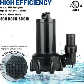 300481428974 OYO WATER Line Pond Fall Pump Submersible Smart #2