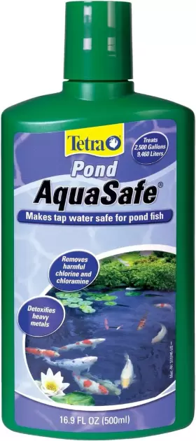 16267 POND Aquasafe Ounces Makes Tap Water Safe Fish
