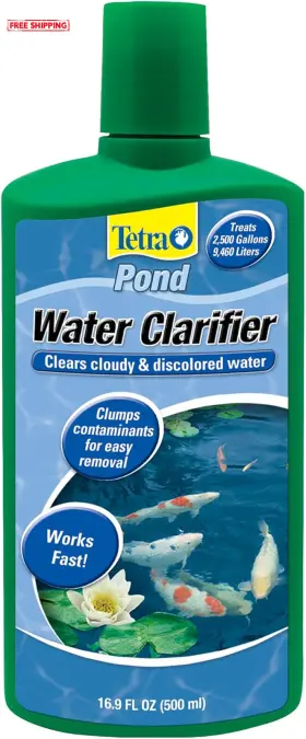 16397 POND Tetra Water Clarifier Treats Gallons