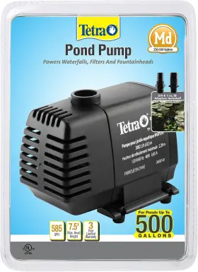 AQ-26587-1 POND Water Garden Pump Powers Waterfalls Filters