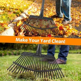 LUOYEPA25CHI-HUIZHOU-5FT POPOHOSER Rake Garden Leaf #2
