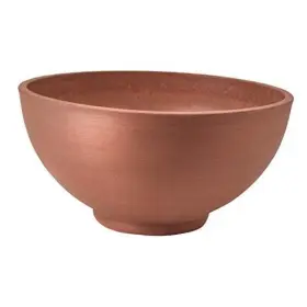 K40TC PSW Stone Wood Square Planter Terra Cotta