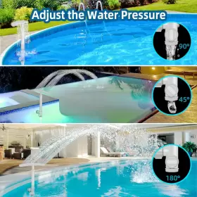 WMPQ001 QOCNAM Dual Spray Pool Fountain Cooling Relaxation #3