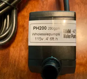 PH200 RAMM Submersible Pond Pump Flow Big Tanks #2