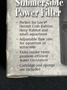 010838201807 RENA OEM Submersible Power Filter Aquarium Pet #2 010838201807 RENA OEM Submersible Power Filter Aquarium Pet #2