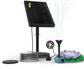 158ZLB-PB SOLAVATO Solar Fountain Pump Battery Backup Pond