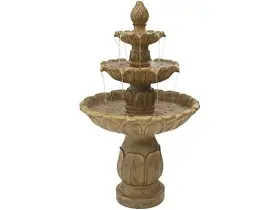 852026004339 SUNNYDAZE DECOR Classic Tulip Electric Fountain