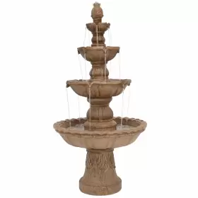 FC-73650 SUNNYDAZE DECOR Pineapple Water Fountain Earth