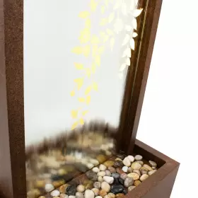 MCA-2851 SUNNYDAZE DECOR Vines Zinc Water Fountain Leds #3 MCA-2851 SUNNYDAZE DECOR Vines Zinc Water Fountain Leds #3