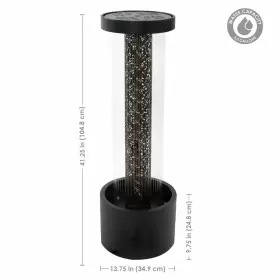 MCA-2921 SUNNYDAZE DECOR Glittering Rain Zinc Water Fountain #2 MCA-2921 SUNNYDAZE DECOR Glittering Rain Zinc Water Fountain #2