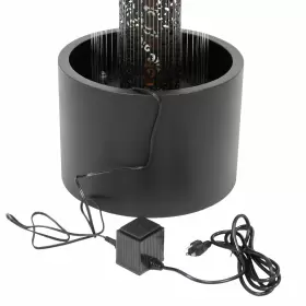 MCA-2921 SUNNYDAZE DECOR Glittering Rain Zinc Water Fountain #3 MCA-2921 SUNNYDAZE DECOR Glittering Rain Zinc Water Fountain #3