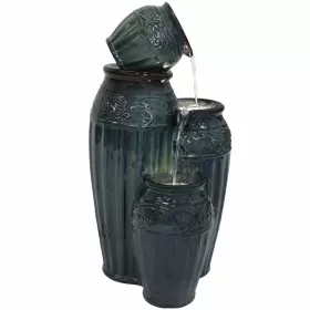 SSS-383 SUNNYDAZE DECOR Tour Vase Ceramic Pot Water Fountain SSS-383 SUNNYDAZE DECOR Tour Vase Ceramic Pot Water Fountain