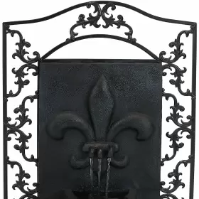 XCA-132388005-L SUNNYDAZE DECOR French Lily Polystone Wall #3 XCA-132388005-L SUNNYDAZE DECOR French Lily Polystone Wall #3