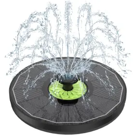 AS10G19 SZMP Solar Fountain Bird Bath Tender Flower