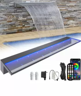 BEYSH0006232BE TAUS Pool Fountain Control Acrylic Spillway