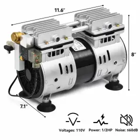 BEYSHVMM2X TAUS Pond Aerator Alloy Silent Air Compressor Tube BEYSHVMM2X TAUS Pond Aerator Alloy Silent Air Compressor Tube
