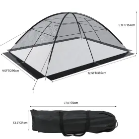 HYBUY06128 TAUS Uv Pond Cover Dome Garden Net Netting