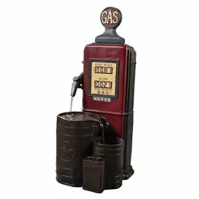 FI0002AA TEAMSON DESIGN CORP Gas Station Statue Tiered Floor FI0002AA TEAMSON DESIGN CORP Gas Station Statue Tiered Floor