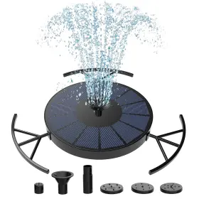 TO6PQ251W TOBEHIGHER Solar Fountain Pump Bird Bath Nozzle