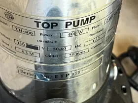 TH400 TOP PUMP Steel Pond Motor #3 TH400 TOP PUMP Steel Pond Motor #3
