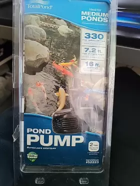 52223 TOTALPOND Ideal Cord Lenght Pond Pump