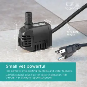 871980305009 TOTALPOND Fountain Pump #2 871980305009 TOTALPOND Fountain Pump #2