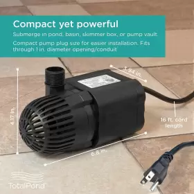 871980410383 TOTALPOND Waterfall Pump #2 871980410383 TOTALPOND Waterfall Pump #2
