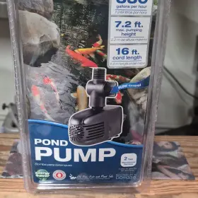 DD11330 TOTALPOND Pond Pump Lift Energy Saver Flow Control