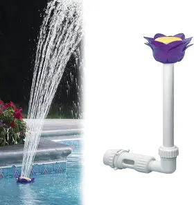 840234512333 U.S. POOL SUPPLY Flower Waterfall Spray Fountain #3 840234512333 U.S. POOL SUPPLY Flower Waterfall Spray Fountain #3