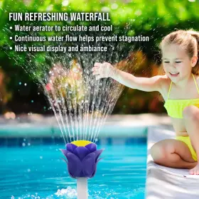 WF-305 U.S. POOL SUPPLY Flower Waterfall Spray Fountain Water WF-305 U.S. POOL SUPPLY Flower Waterfall Spray Fountain Water