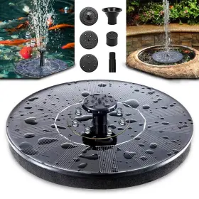 313093580503 POWER Solar Bird Bath Fountain Pump Nozzle