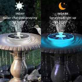 PBB-300 UUFFOO Solar Fountain Led Light Floating Pool #2