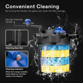 300481431646 VIVOGROW Pressure Pond Filter Up Gallons #3 300481431646 VIVOGROW Pressure Pond Filter Up Gallons #3