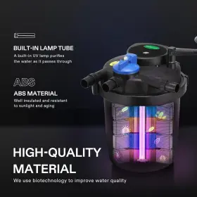 300481432117 VIVOGROW Pressure Pond Filter Up Gallons #2 300481432117 VIVOGROW Pressure Pond Filter Up Gallons #2